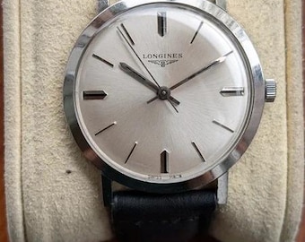 Stunning Vintage mens watch by Longines ref.7854 Working