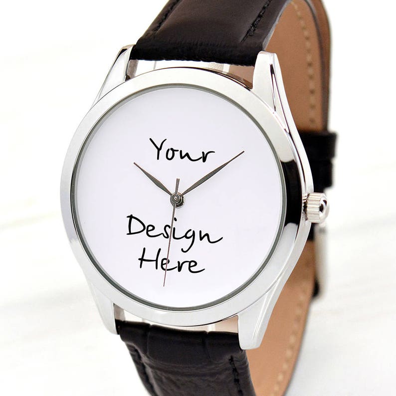 Personalized Unique Gift Custom Photo Watches Premium Exclusive Style Watch Best Gift For Man and Woman FREE SHIPPING image 1