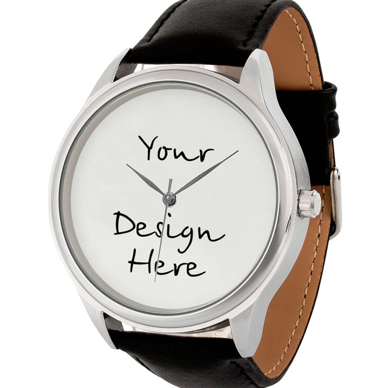 Personalized Watch BIG Custom Watch Your Own Watch Design Etsy