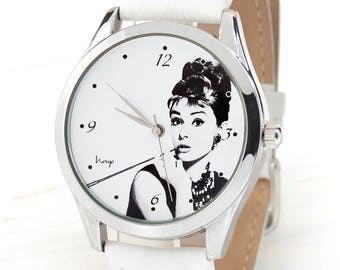 Audrey Hepburn Watch | Classical Women Watches | Retro Style Women's Watch | Women Watch | Wrist Watch Woman | Women Gifts | FREE SHIPPING