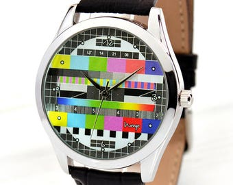 Aucun Signal écran Watch | EXLUSIVE cadeaux | Montres | Montre homme | Montre femme | Idée cadeaux drôle | Cadeau de graduation | LIVRAISON GRATUITE