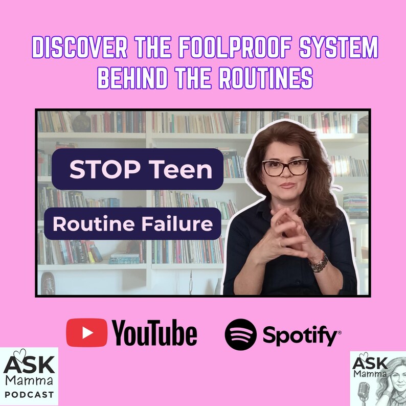 Teen Girl Routine Kit | Morning & Evening Routines, Habits Tracker ...
