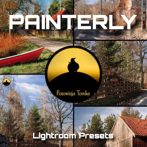 Painterly Lightroom Presets – Artistic Soft Painting Effect - A collection of 10 professional DNG and XMP Lightroom presets for landscapes