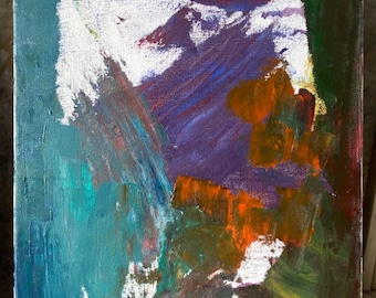 Original Abstract Oil Painting | One of a Kind Contemporary Art | Modern Minimalist Wall Art