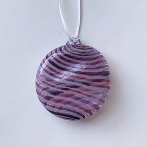 Puffy Flat Ornaments 3.5” / Purple & Pink : DISASTER RELIEF