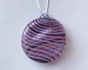 Puffy Flat Ornaments 3.5” / Purple & Pink : DISASTER RELIEF