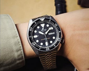 SEIKO セイコーインスツル SEIKO 7S26-0020 SKX011J2 Automatic Orange Dial Men's Diver's Watch