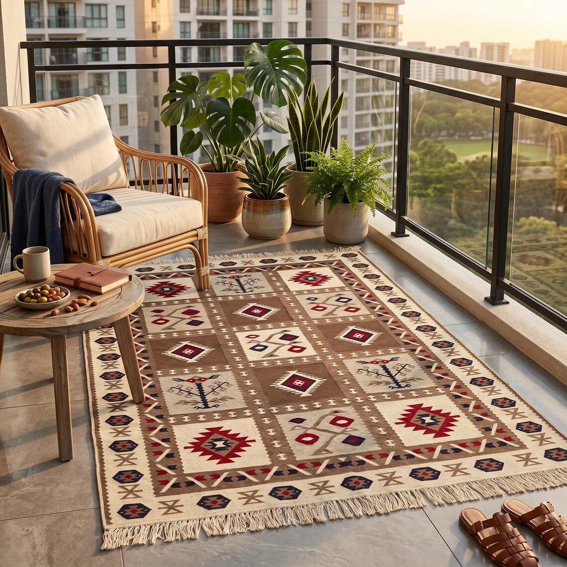 Heritage Kilim — flatweave durrie rug by Ansari Rugs