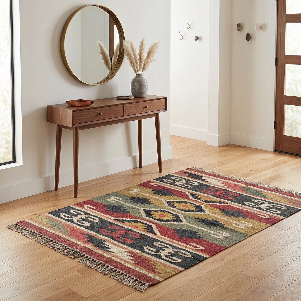 Desert Kilim — flatweave durrie rug by Ansari Rugs