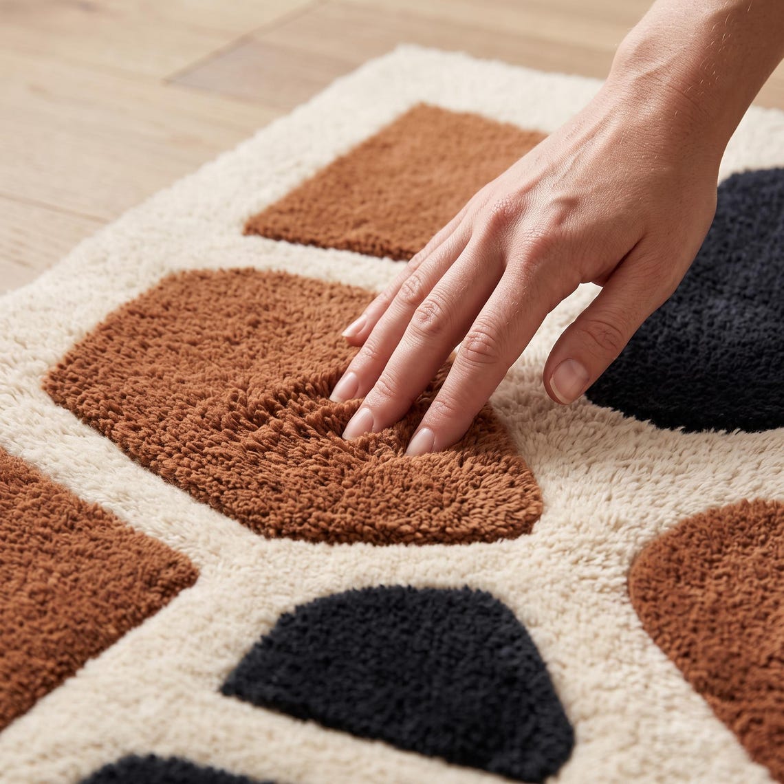 Sandstone — hand tufted rug by Ansari Rugs