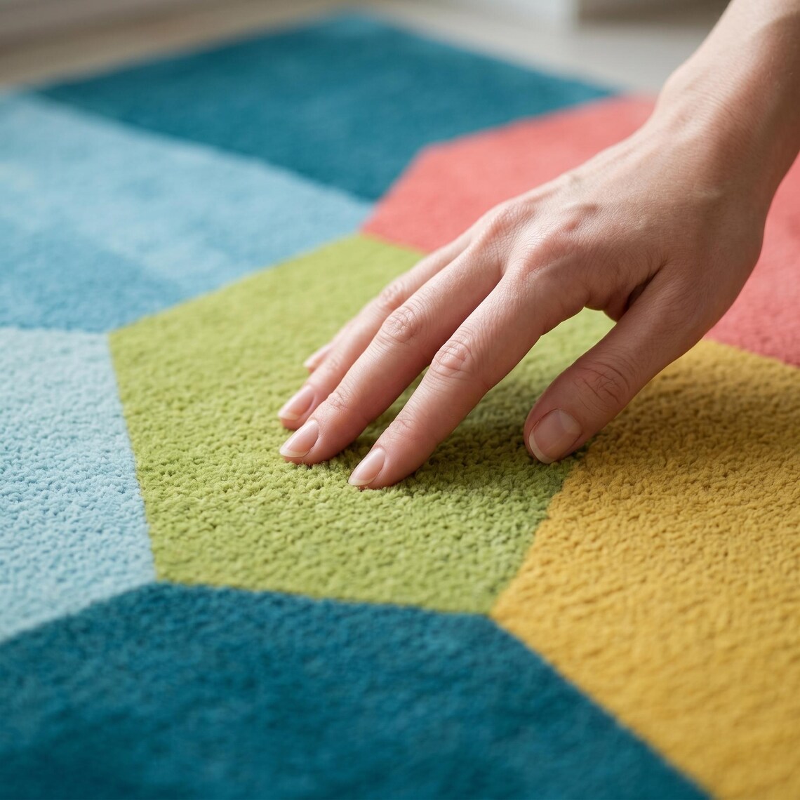 Mosaic — hand tufted rug by Ansari Rugs