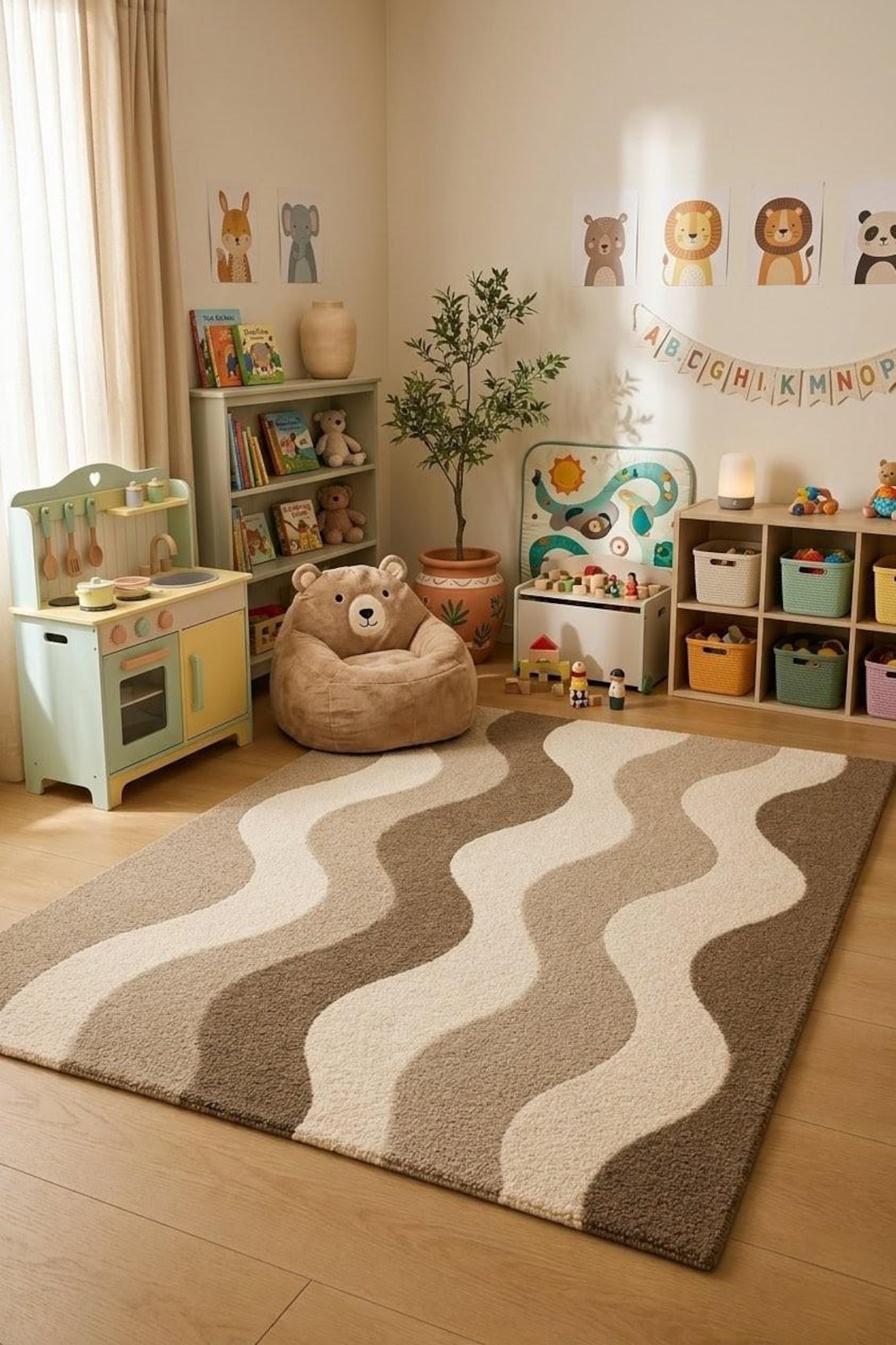 Sand Gradient — hand tufted rug by Ansari Rugs