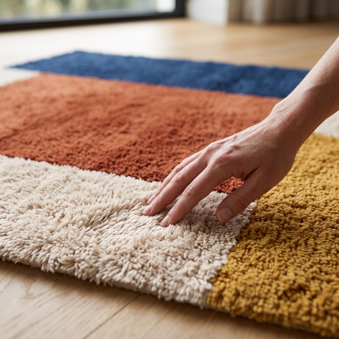 Colour Field — hand tufted rug by Ansari Rugs