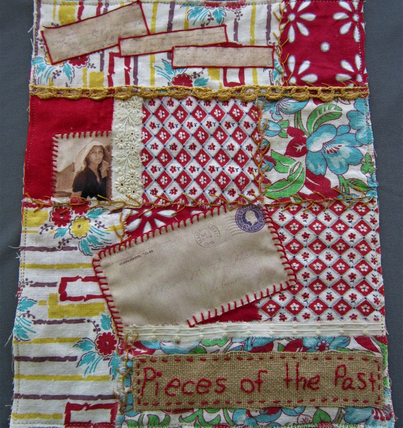 Art quiltartquiltjessecmaulthand stitchedvintage etsy Art quiltartquiltjessecmaulthand stitchedvintage etsy