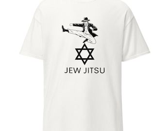 Jew Jitsu Karate T-Shirt | Funny Jewish Martial Arts Tee