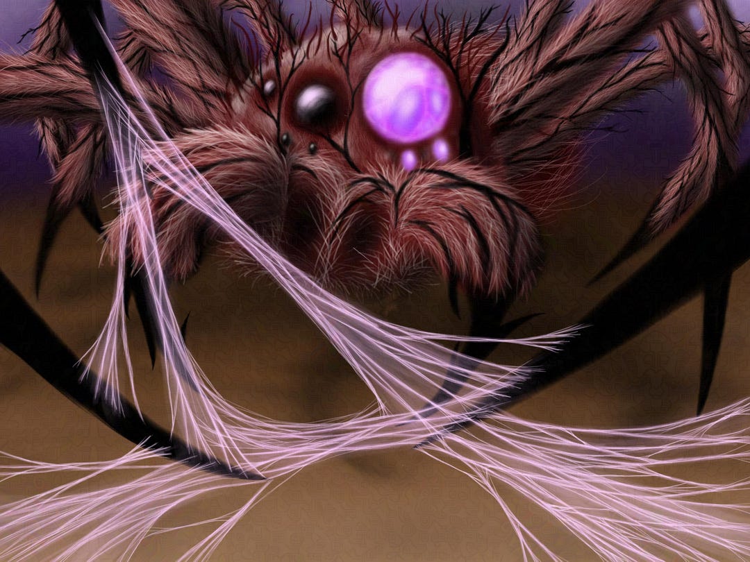 Fiend Spider 1 of 1 Original - Etsy