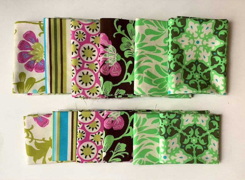one available one available 6 Fat Quarter\u2019s Amy Butler Daisy Chain or 6 Fat Eighth\u2019s