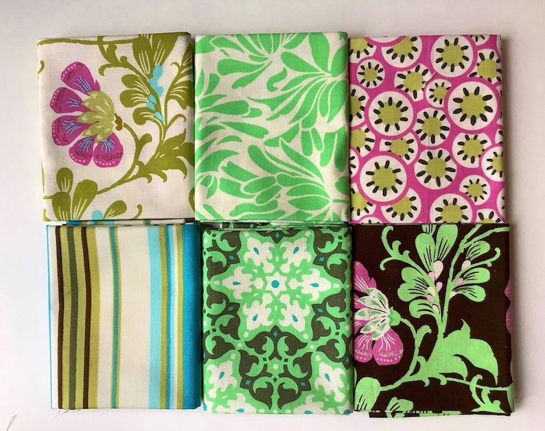 one available one available 6 Fat Quarter\u2019s Amy Butler Daisy Chain or 6 Fat Eighth\u2019s