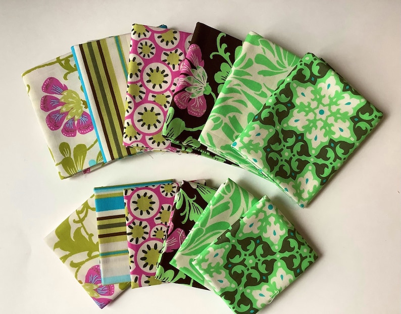 one available one available 6 Fat Quarter\u2019s Amy Butler Daisy Chain or 6 Fat Eighth\u2019s