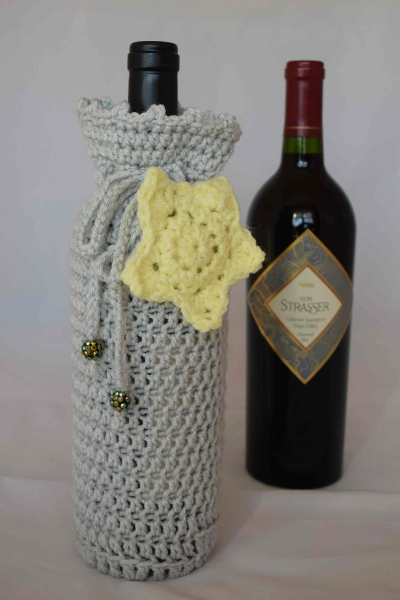 Congratulations You Are A Star Wine Gift Wrap Bottle Cover