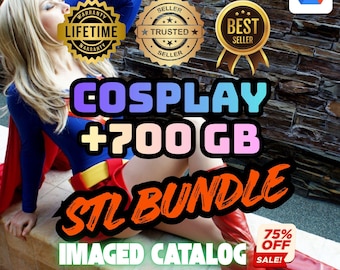 700+ GB Cosplay STL Collection - Ultimative 3D Druck Dateien für Rüstungen, Helme & Requisiten