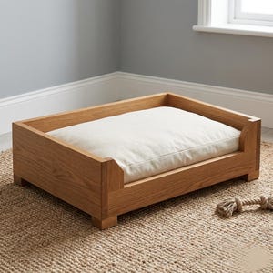 Dog Bed #2 DIY Plans | Modern Wooden Pet Bed | Easy Woodworking Project PDF Guide