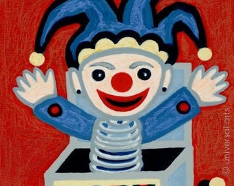 Jacqueline Ditt - Impressão "Jack in the Box" após uma pintura