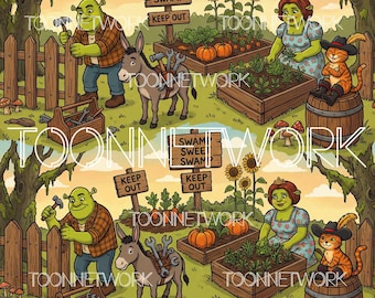 PNG + 2 more | Seamless Pattern | Ogre Construction | COMMERCIAL USE