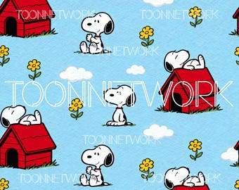 PNG + 2 more | Seamless Pattern | Snoopy Cartoon | COMMERCIAL USE
