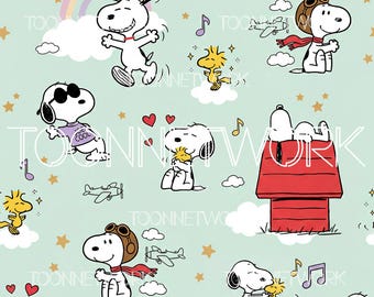 PNG + 2 more | Seamless Pattern | Jolly Snoopy | COMMERCIAL USE