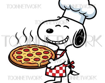 Transparent PNG | Clip Art | Pizza Chef Dog | COMMERCIAL USE