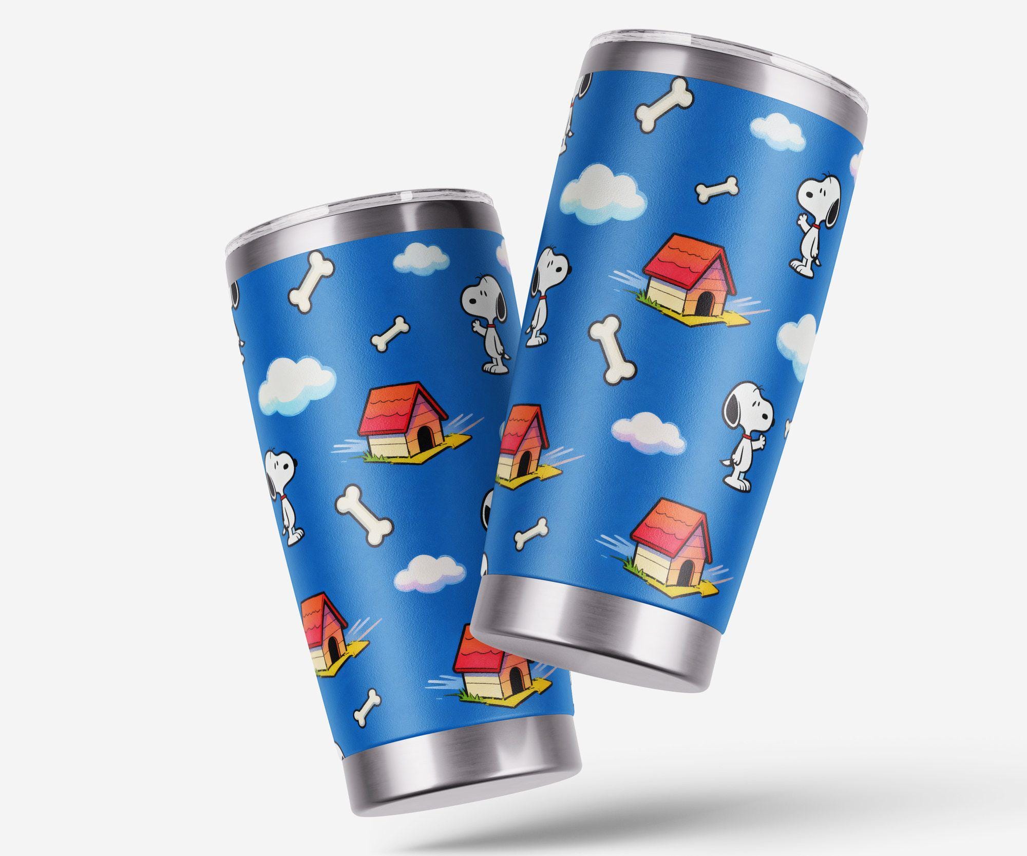 PNG + 2 More | Seamless Pattern | Snoopy Cartoon Dark Blue | COMMERCIAL ...