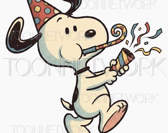 Transparent PNG | Clip Art | Happy Birthday Snoopy | COMMERCIAL USE