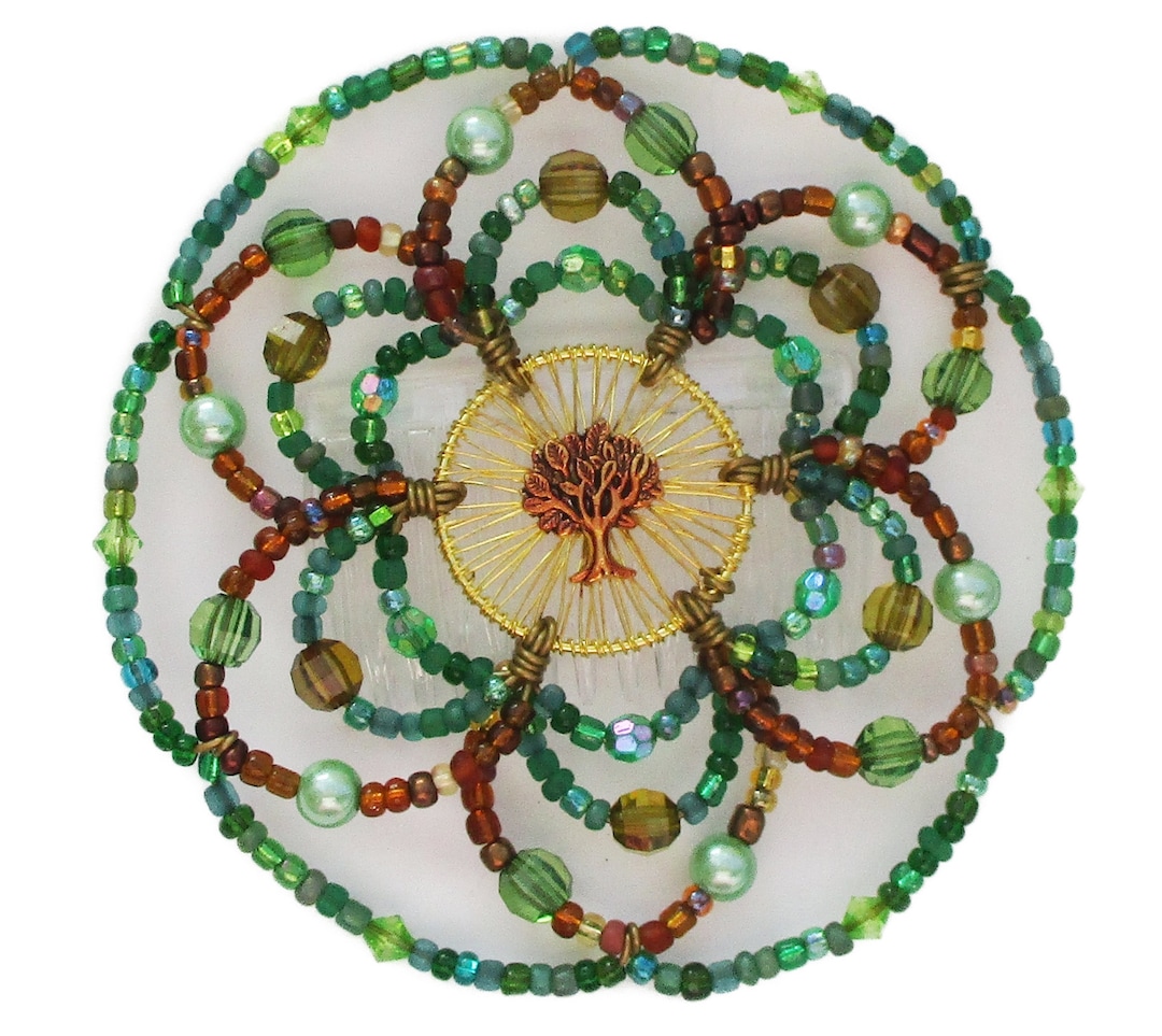 A Desert Kippot Design olive Tree Etsy