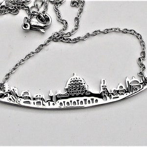 Jerusalem City Scape Necklace