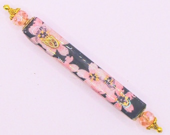 Elegant Mezuzah - Cherry Blossoms