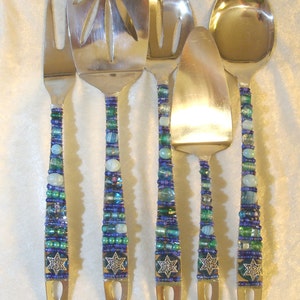 Beaded Serving Utensils Jordan River image 2