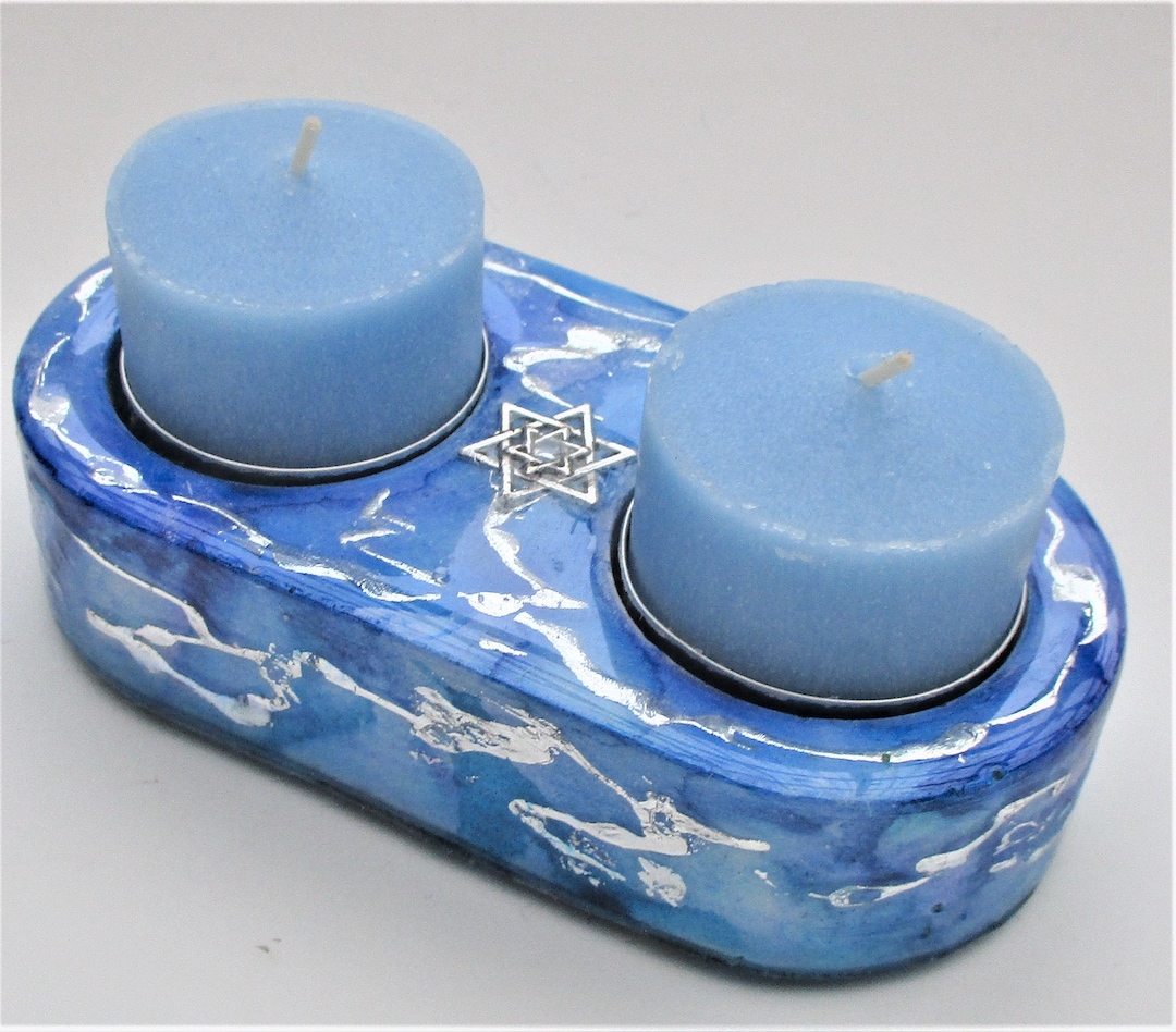 Shabbat Candle Holders Etsy