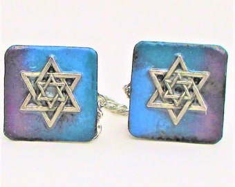 Tallit Clips - Torch Enamelled Tallit Clips - SETC-032