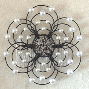 A Desert Kippot design - Darkness and Light