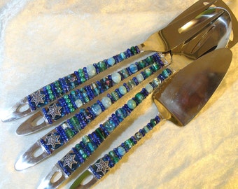 Beaded Serving Utensils - Jordan River