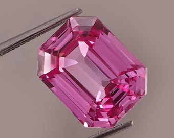 AAA+ Ceylon-Rosa-Saphir 6 x 4 mm Radiant-Schliff Lose Edelstein-Ohrstecker Schmuckherstellung