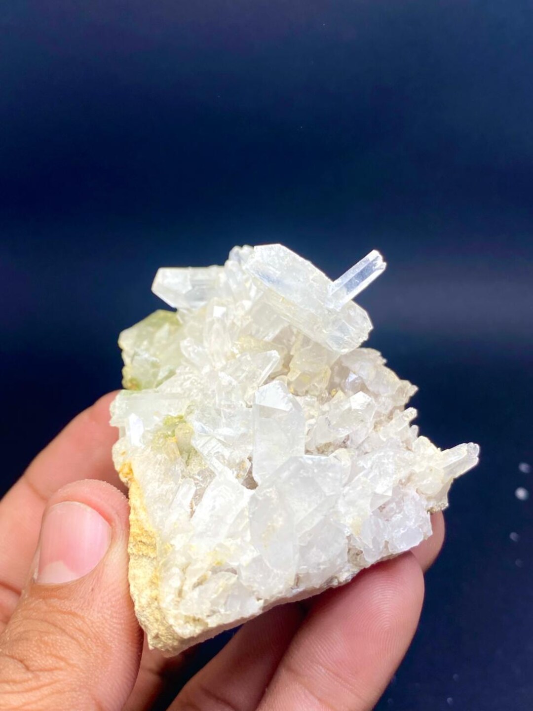 Rystal Natural Clear Quartz Rystal on Matrix From Pakistan 142 Gram - Etsy