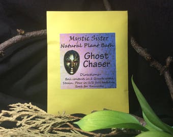 Ghost Chaser Spiritual Bath Custom Plant Bath Free Shipping Magic Shaman Hoodoo Santeria House Blessing Smudge