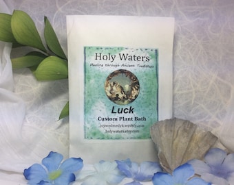 Luck Spiritual Bath Natural Plant Bath  Free Shipping Shaman Hoodoo Voodoo Santeria Wicca Spell House Blessing Smudge