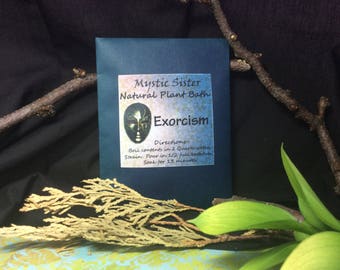 Exorcism Spiritual Bath Natural Plant Bath  Free Shipping Shaman Wicca Voodoo Hoodoo Santeria House Blessing Smudge