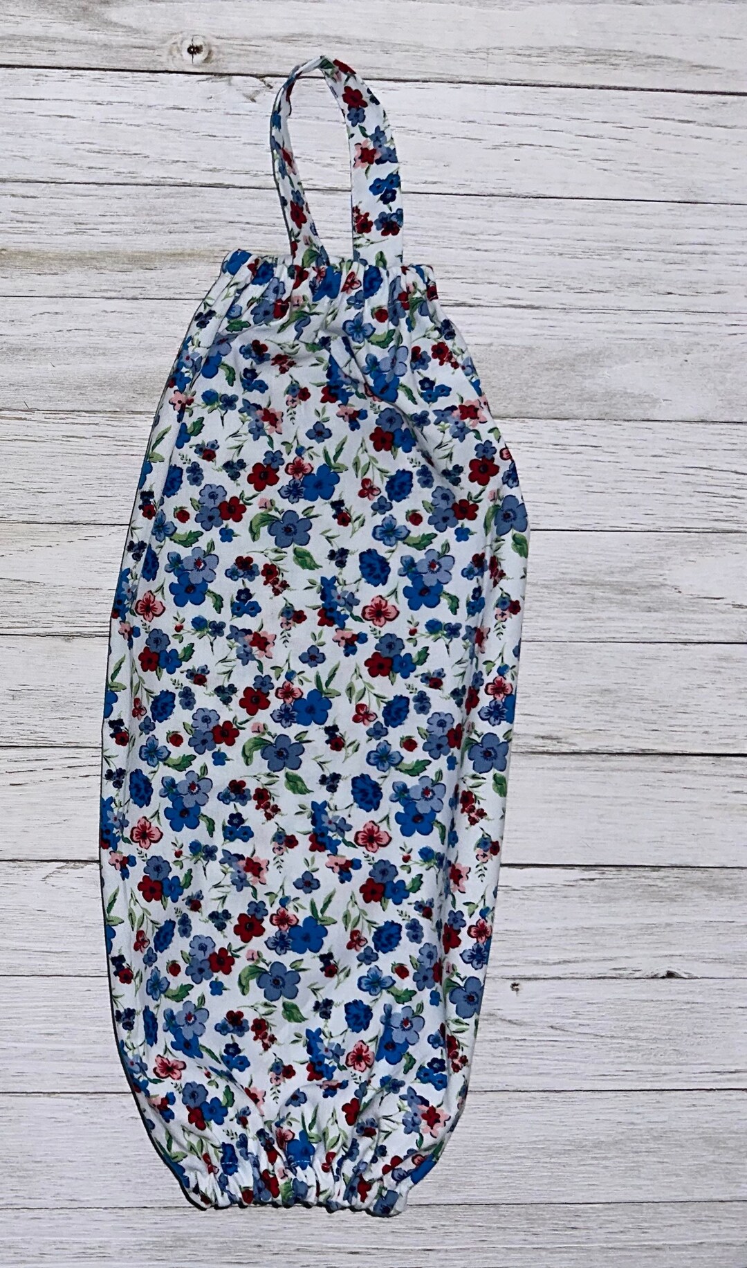 GROCERY BAG HOLDER Pioneer Woman Floral Print Flowers Etsy