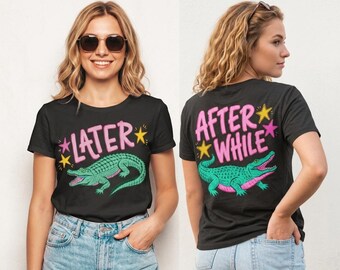 Later Gator PNG Bundle, Last Day of School Shirt Design, End of School Year Design Teacher, Trendy Crocodile, Summer, Cute, Ready to Press