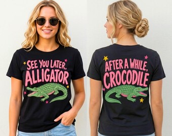 Later Gator PNG Bundle, Last Day of School Shirt Design, End of School Year Design Teacher, Trendy Crocodile, Summer, Cute, Ready to Press