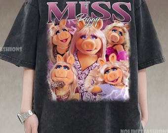 Camiseta pirata de Missy Piggy de Disney Los Muppets, camiseta de Miss Piggy de Disney, camiseta a juego de Disneyland, regalos para hombre y mujer